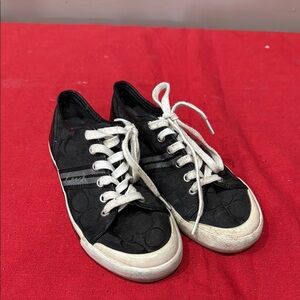 Coach Black and White Sneakers